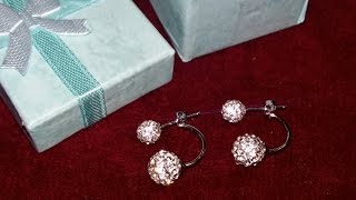 Бижутерия серьги Шарики Aliexpress - Видео от kovidaki