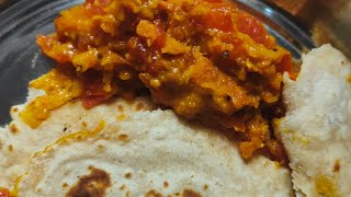 Tasty Tomato Kootu for chapathi/poori recipe chapati sidedish