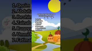 lagu islami, Keluarga Nabi Tercinta Kita Nabi Muhammad SAW