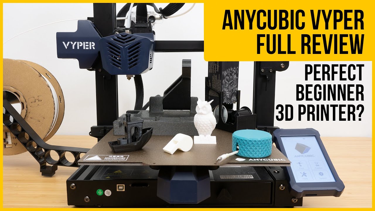 Test Anycubic Vyper, une imprimante 3D pleine de bonnes idées