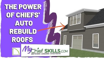 How to create a "Cape Cod Style Roof" with 2nd floor cantilever dormer using Chief Architect X12