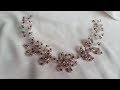 Kristal Boncuklarla Gelin Tacı Yapımı - DIY Bridal Vine