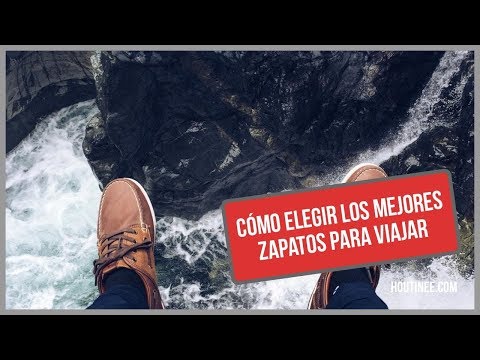 ¿Sabes cómo elegir los zapatos para tus viajes?