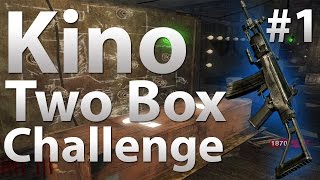 Black Ops Zombies - Kino Der Toten: 2 Box Challenge (Part 1)