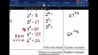 Algebra 2 Notes 13-2 Rational Exponents