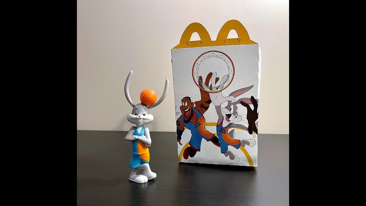 McDonald's Happy Meal Space Jam 2021 A New Legacy Bugs Bunny Plush Ball toy 