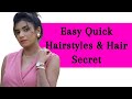 Easy Hairstyles for all Occassions + Haircare With Dabur Amla Oil | Aanchal