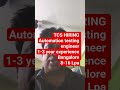 TCS Hiring Test Engineers 2026 🔥 Automation Testing Jobs | 1–3 Years | Bengaluru IT Jobs 🚀