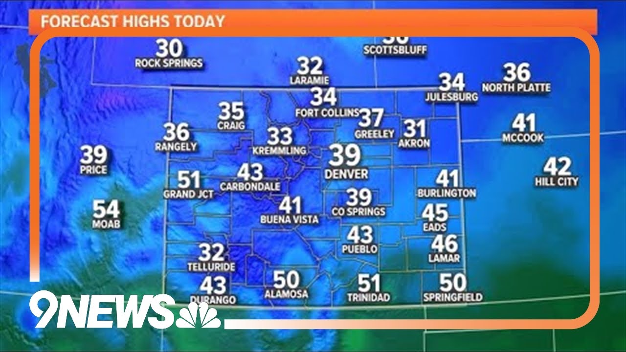 Cold and breezy afternoon before sunshine returns Thursday - YouTube