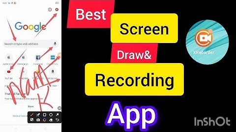 Draw on screen android app in 2024 ||screen Recorder &draw aap kaise use kare | |x recorder 2024