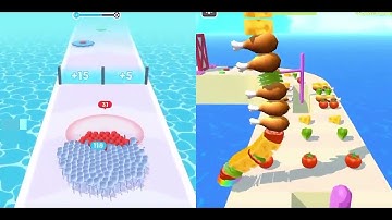 Sandwich Runner _ Count Masters - All Level Gameplay Android,ios #3