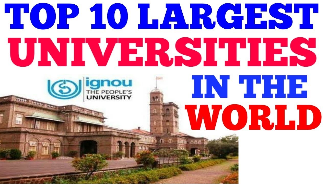 spiselige Abe Når som helst top 10 largest university in the world || top 10 largest colleges in the  world 2019 - YouTube