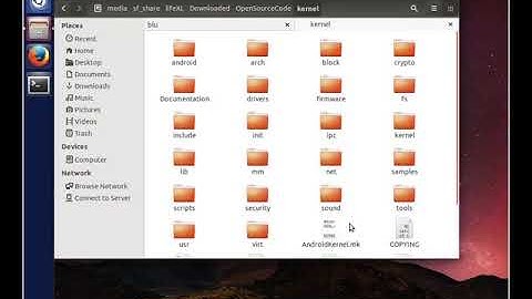 TWRP Tree From Scratch: Using the Kernel Source
