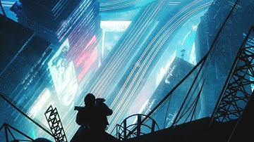 Blender - Cyberpunk Environment Design Timelapse