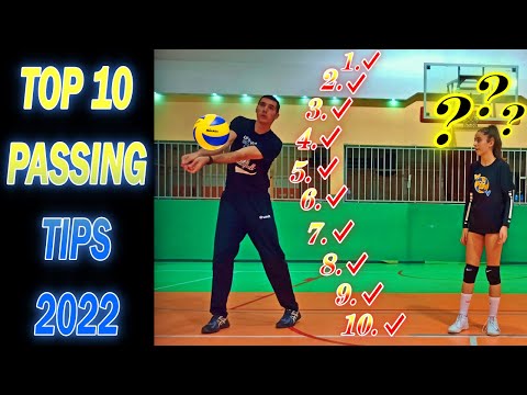 Видео: Volleyball Passing TOP 10 TIPS 2022