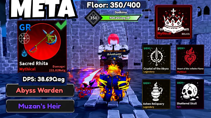 Arise Crossover - How To Reach Floor 350 MAX WEAPON DAMAGE✅ SHOWCASE (META)