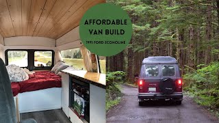 AFFORDABLE VAN CONVERSION  1991 FORD ECONOLINE E150 XLT