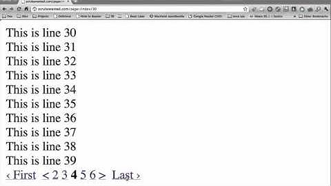 5 Reasons To Love CodeIgniter - Pagination Demo