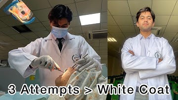 I gave MDCAT three times & never gave up. 