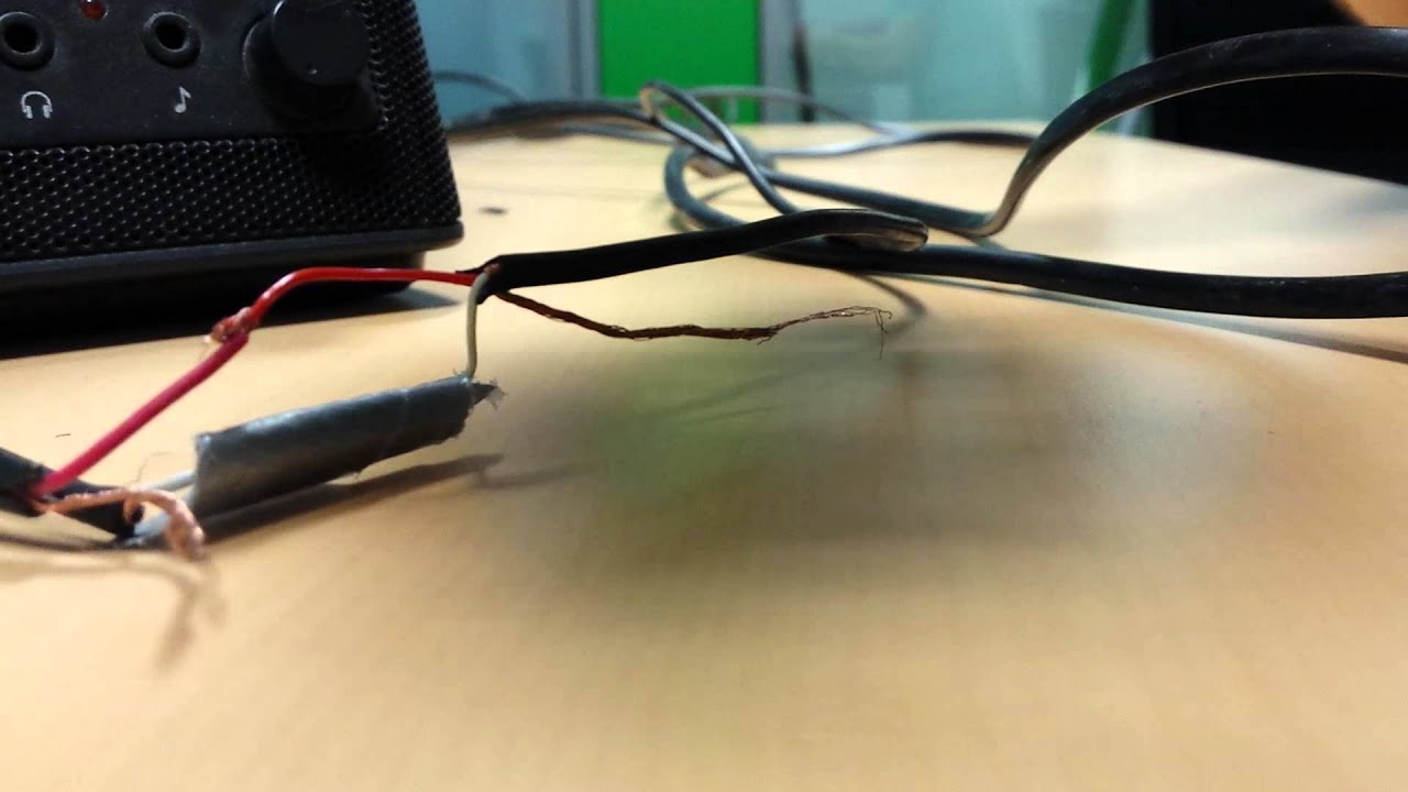 Dog chewed cable YouTube