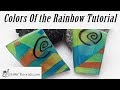 Polymer Clay Project: Colors of the Rainbow Pendant Tutorial