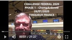 Challenge fédéral phase 1 ChampArdenne 26 01 2020 Tinqueux