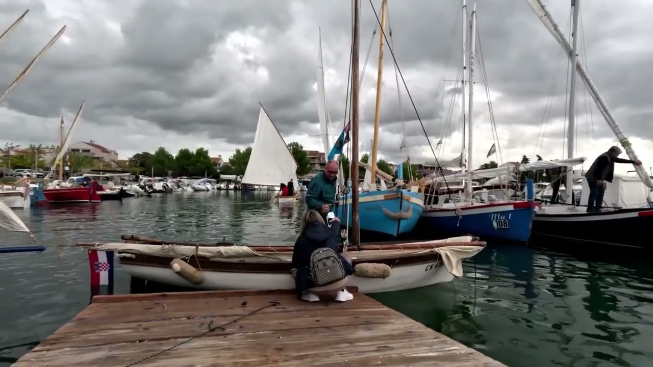 Zadar na idra 2025 - pripreme za regatu