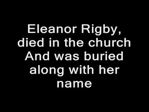 The Beatles - Eleanor Rigby Lyrics