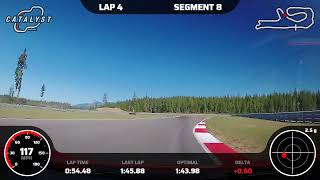 Mclaren 600LT @ The Ridge Motorsports Park - Personal Best 1:45.18