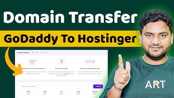 How to Transfer Domain from GoDaddy to Hostinger