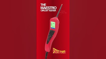 The MAESTRO CIRCUIT TESTER is the first of the POWER PROBE Pro Series line of tools for pros