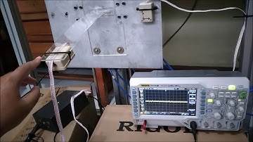 Measuring the Beam Transient Response with ADXL335 Accelerometer and RIGOL DS1104Z-S Oscilloscope
