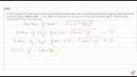 The sum of the squares of the distances of a moving point from two fixed points `(a ,0)a n d(-a ...