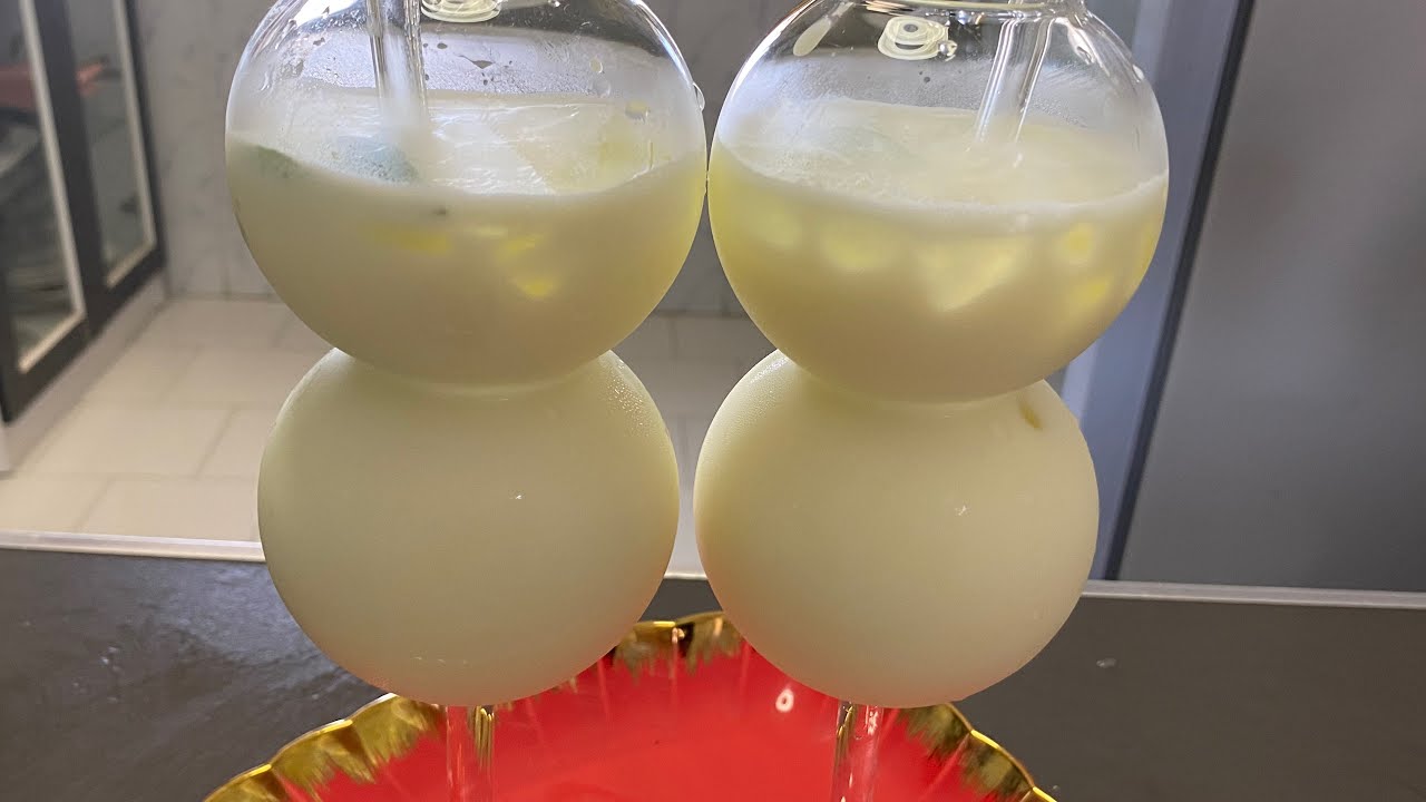 Lait gourmande au pomme 🍏 très rafraîchissant délicieux