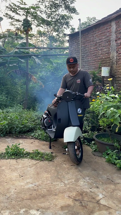 #vespa #dragvespa #n2sc_scooter #vespakumel