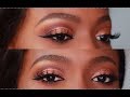 HOW TO: COPPER HALF CUT CREASE using the Nubian 2 palette.