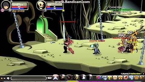 Fire and Ice in Battleundera Quest Aqw