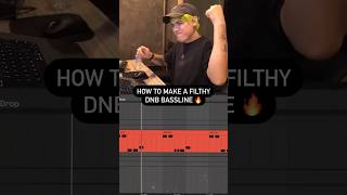 FILTHY DNB BASSLINE TUTORIAL🔥 #drumandbass #producer #edm