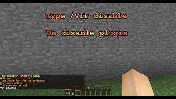 Minecraft plugin VIP Tutorial