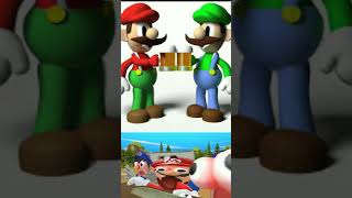 MARIO, SMG4 AND THE GANG REACTION TO CURSED MARIO AND LUIGI AI IMAGES #17