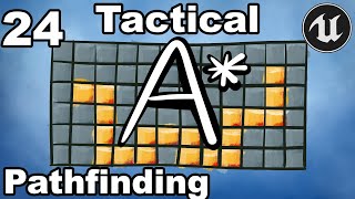 Tactical Combat 24 - A* Pathfinding - Unreal Engine Tutorial Turn Based