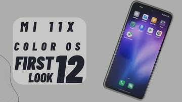 MI 11x/Redmi K40/Poco F3 Color OS 12 Port | First Look | Not A Daily Driver But Interestingly Smooth