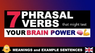 7 Phrasal Verbs That Might Test Your Brain Power! Resimi