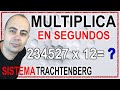 💥 TÉCNICA para MULTIPLICAR En SEGUNDOS - Sistema Trachtenberg 💥 Cálculo Mental #15