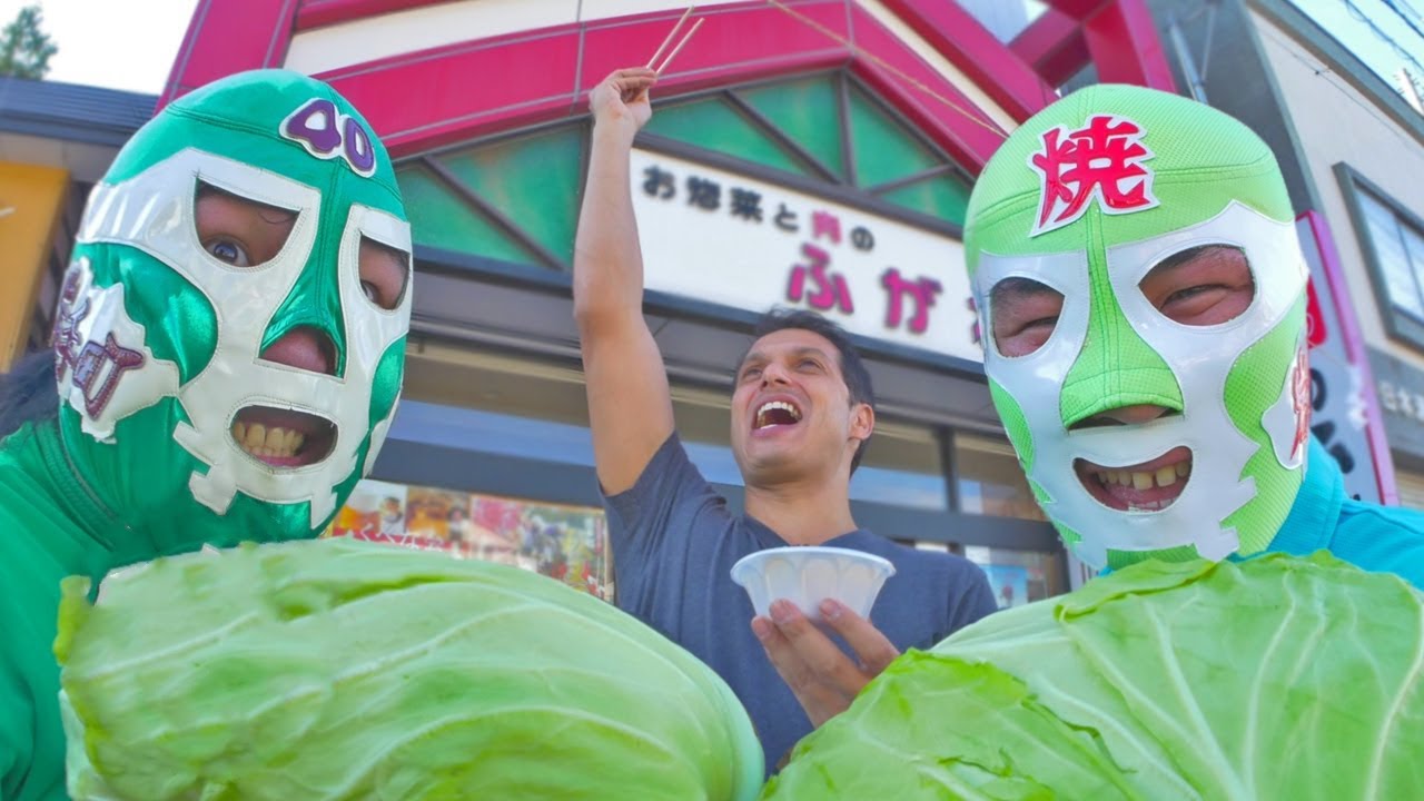 Legend of Cabbage Man & Food Field Trip ★ ONLY in JAPAN