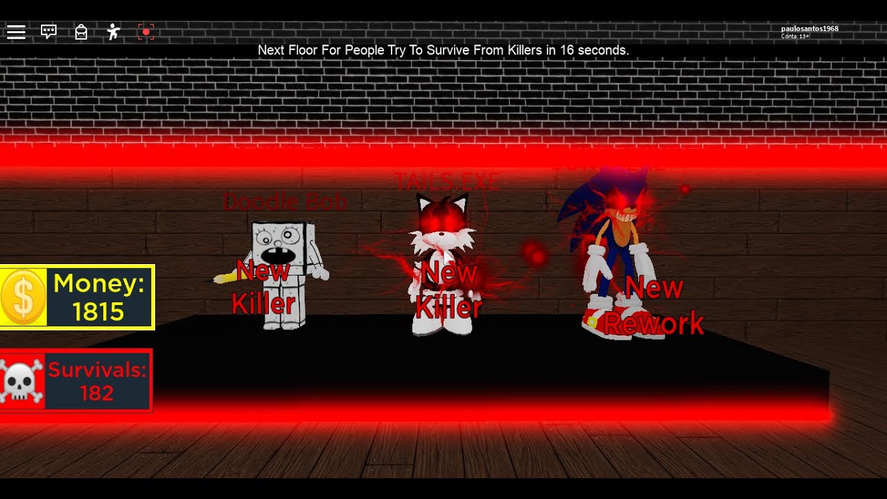 New Update Tails Exe Update In The Horror Elevator Luckeyt Youtube - creepy elevator roblox knuckles exe update youtube
