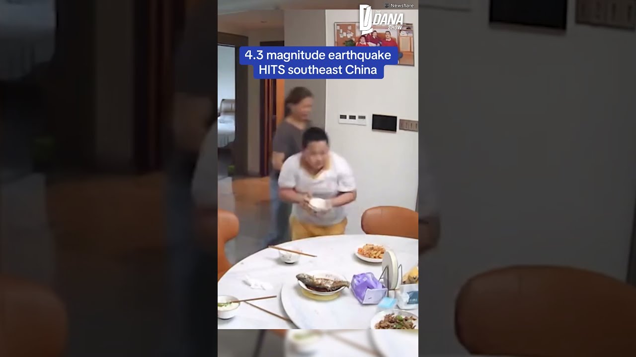 This Kid KNOWS What To Do During An Earthquake 