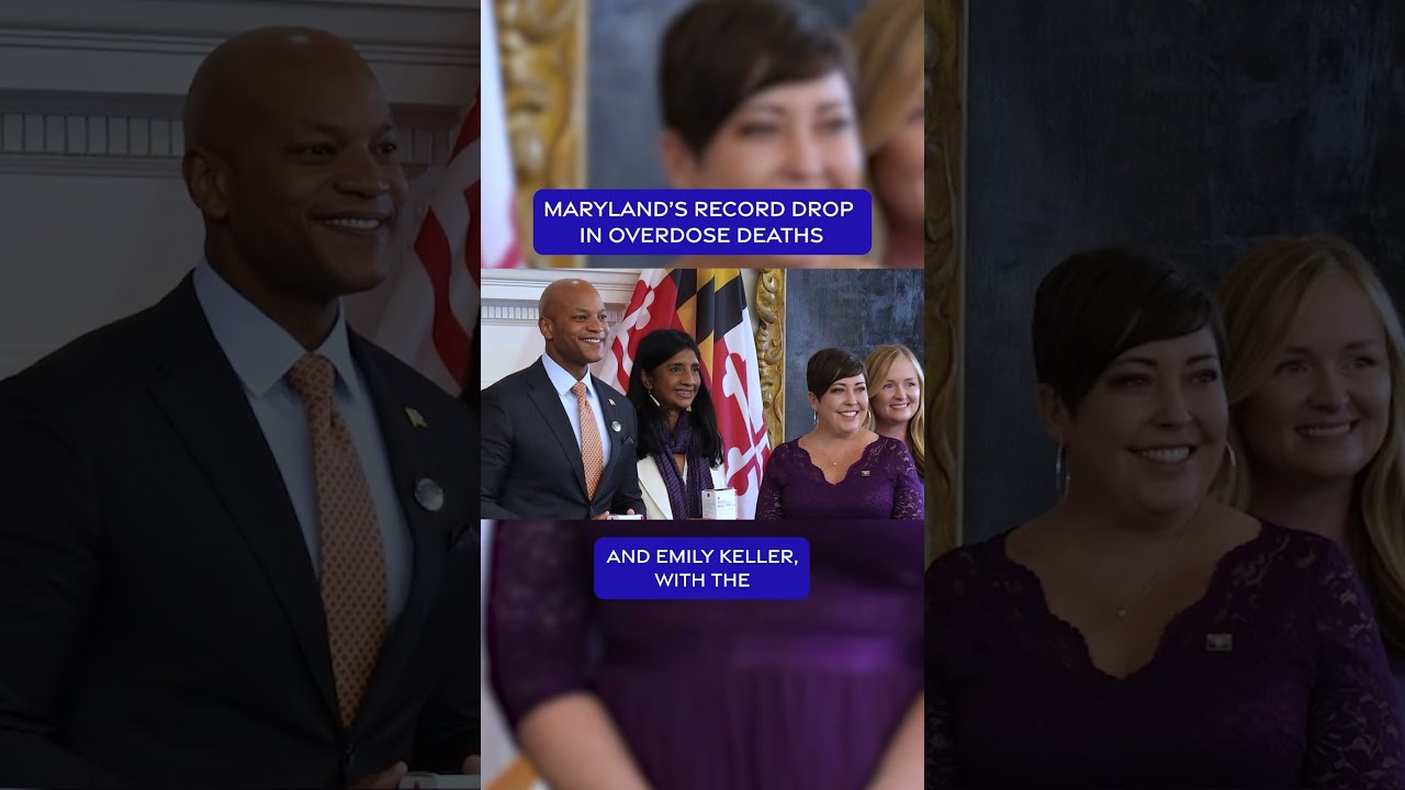 Maryland's Record Drop in Overdose Deaths