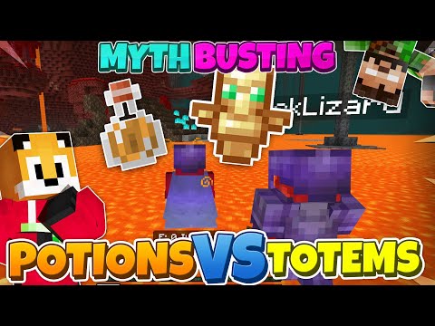 Thumbnail For Myth Busting » Are TOTEMS or POTIONS better for LAVA?