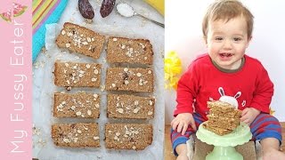 Sugar Free Oat Bars for Baby Weaning | Baby Led Weaning Recipe screenshot 5